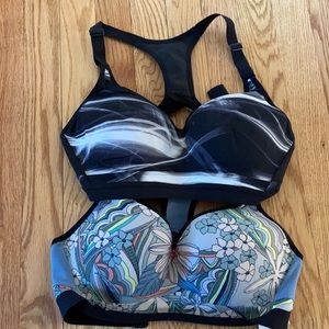 2 sports bras